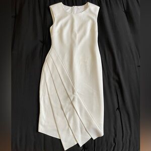 Anthropologie S White dress